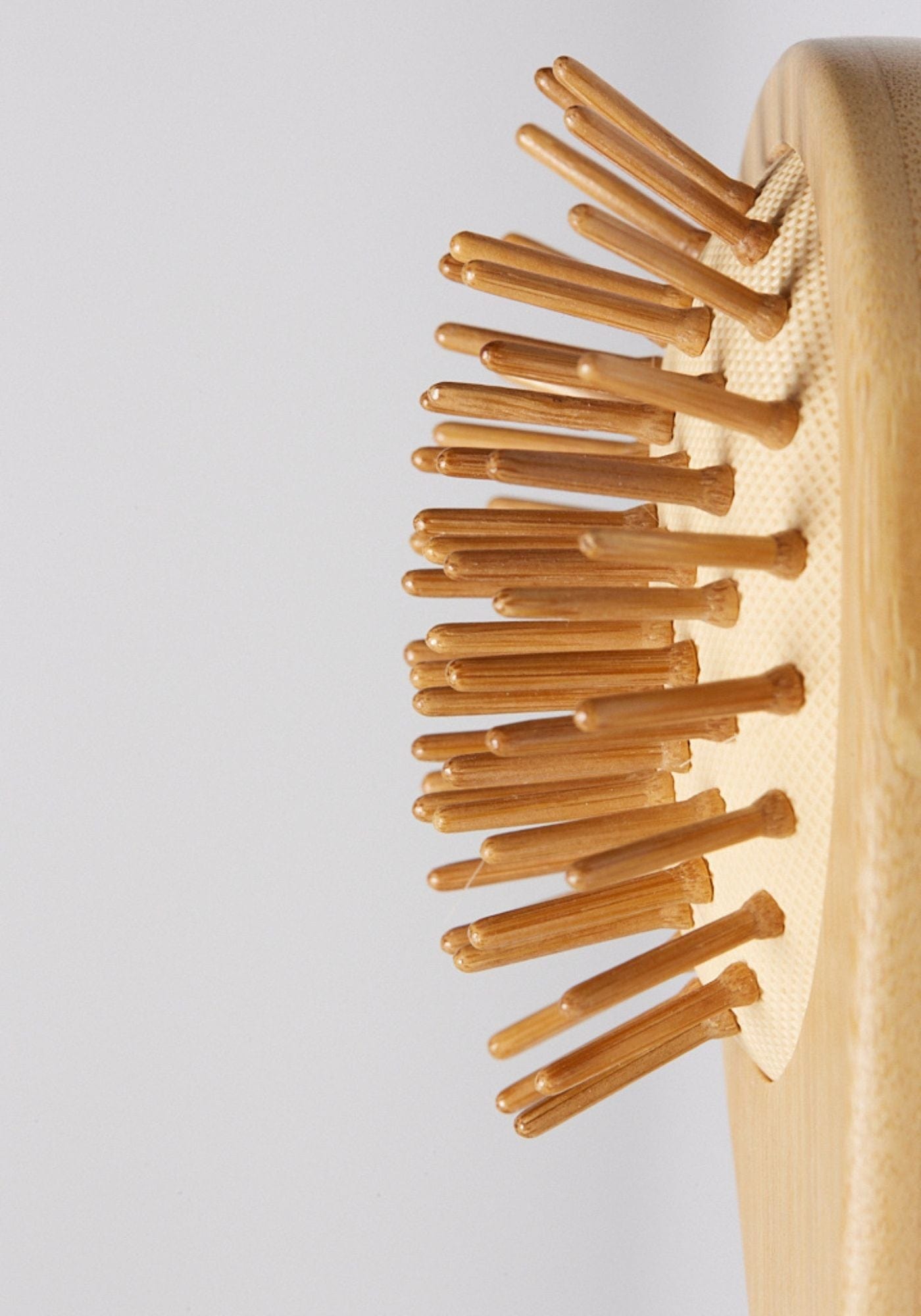 Close up stimlating brush