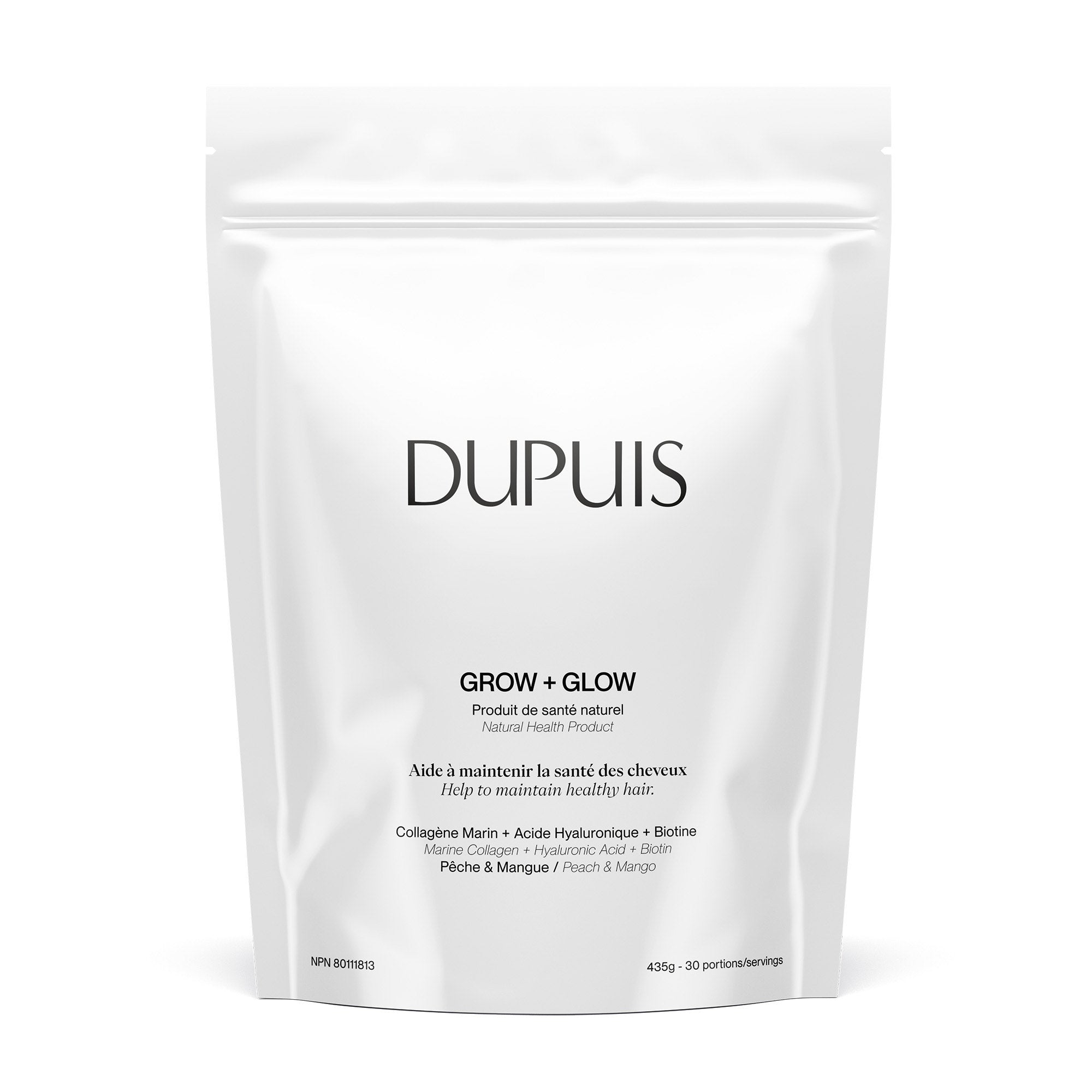 GROW & GLOW - Le Supplément Force & Éclat