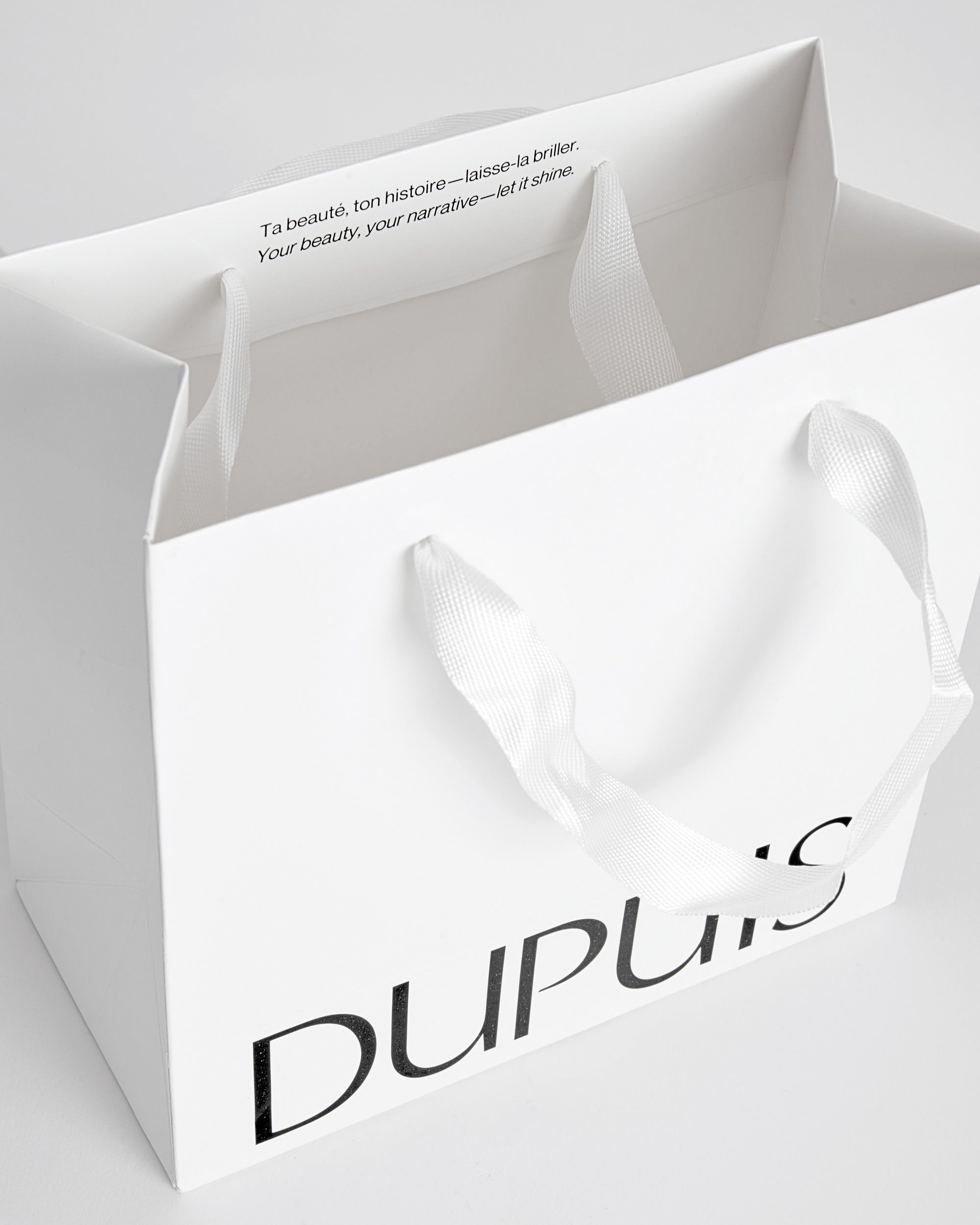 Petit Sac Dupuis Blanc