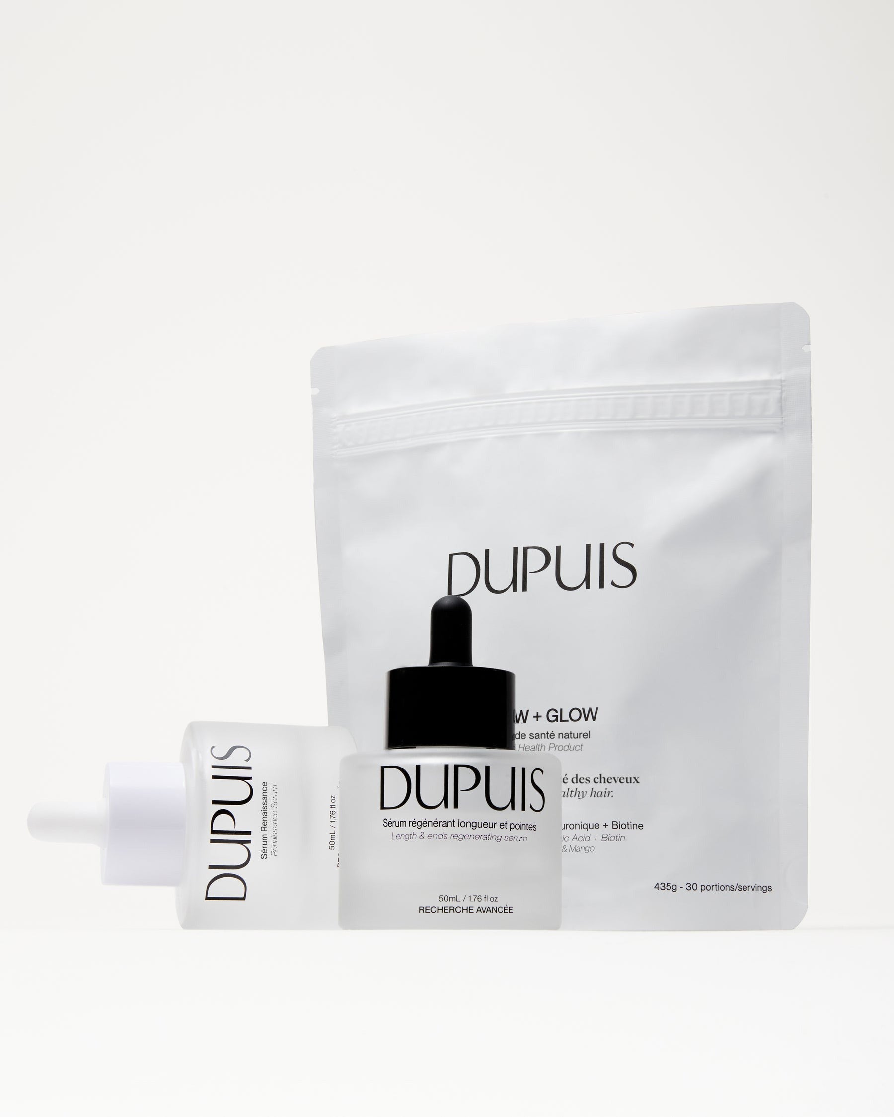 Trio de produits pour la santé capillaire