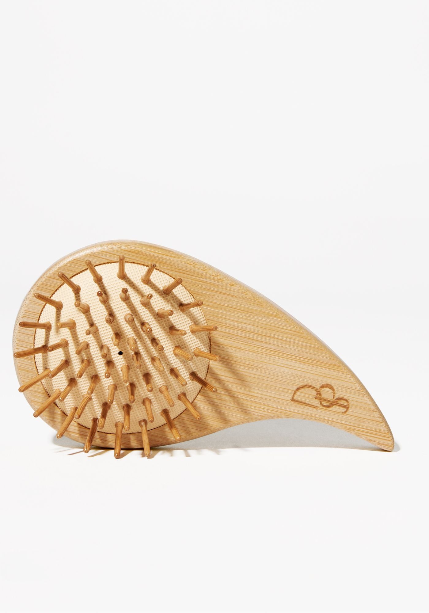 Brosse de massage pour cuir chevelu en bamboo