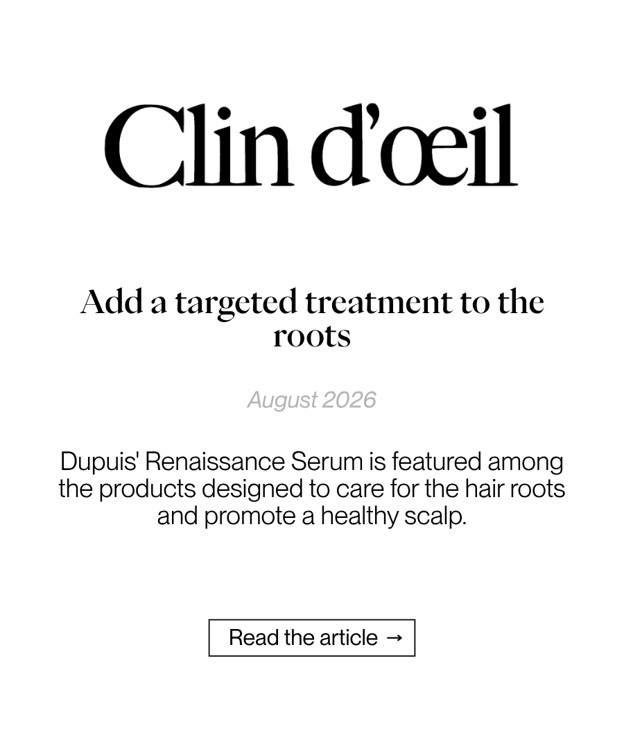 Clin d'œil - Add a targeted treatment to the roots