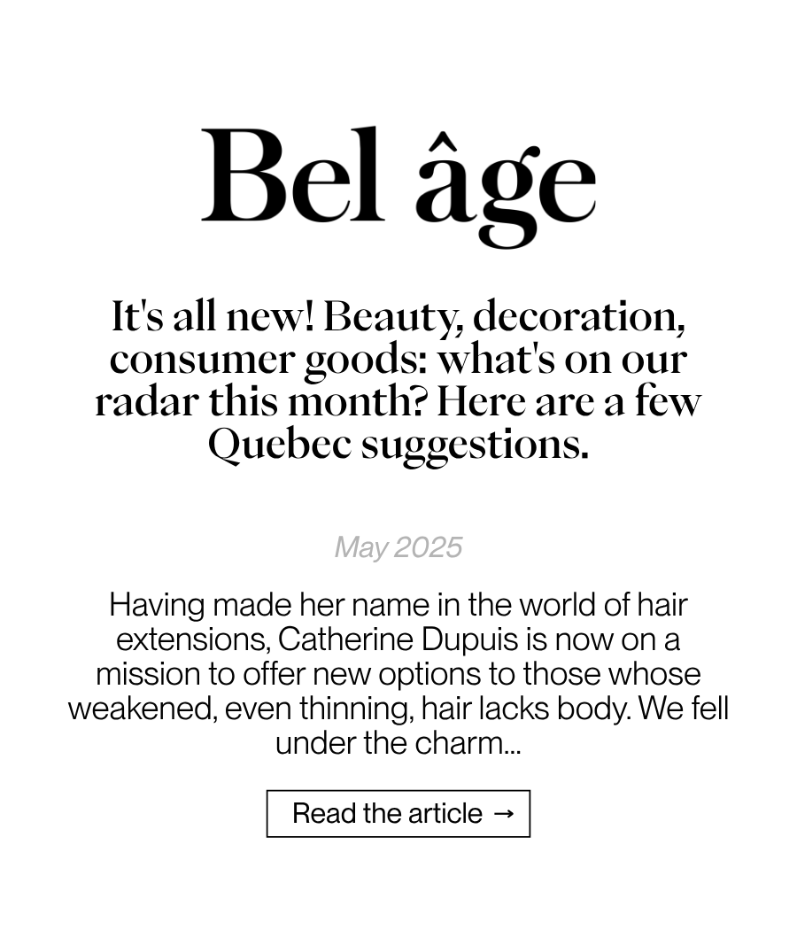 Bel âge - It's all new! Beauty, decoration, consumer goods